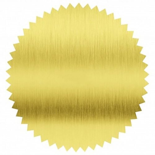 Goldene Etiketten, Trockenstempel