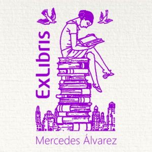 Ex Libris: Lesende Frau