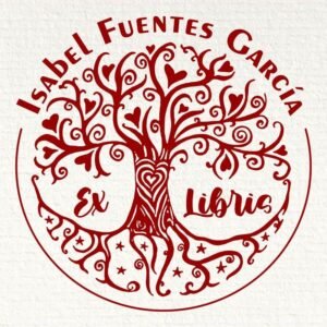 Ex-libris-Stempel „Baum des Lebens“