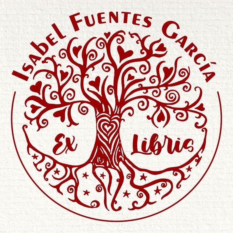 Ex-libris-Stempel „Baum des Lebens“